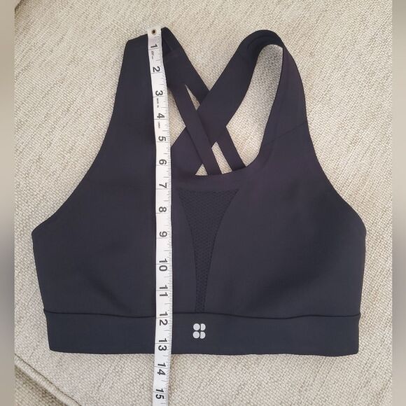 💗 SWEATY BETTY 💗 Black All Train Sports Bra - [32C/D] - Picture 10 of 12